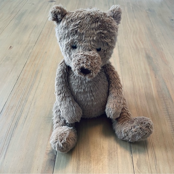 Jellycat Toys Jellycat Cocoa Bear Brown Teddy Nursery Gift Classic Plush Stuffed Animal
